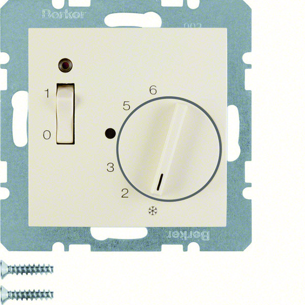 Hager Berker 24V Room Thermostat With NC Contact Switch - 20318982