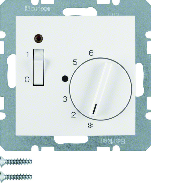 Hager Berker Room Thermostat 24V With Break Contact - 20318989