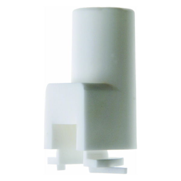 Surface Mounted Tube Entry Polar White - 181709