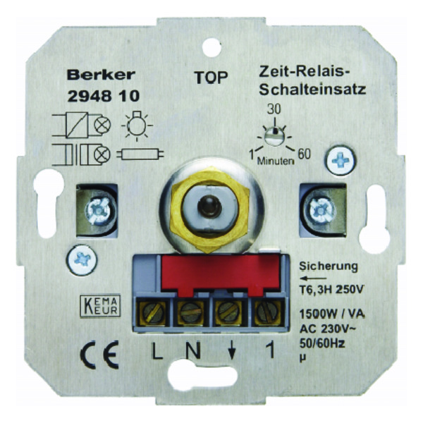 Hager Berker Timer Relais Schakelaar Element Huis Elektronica - 294810