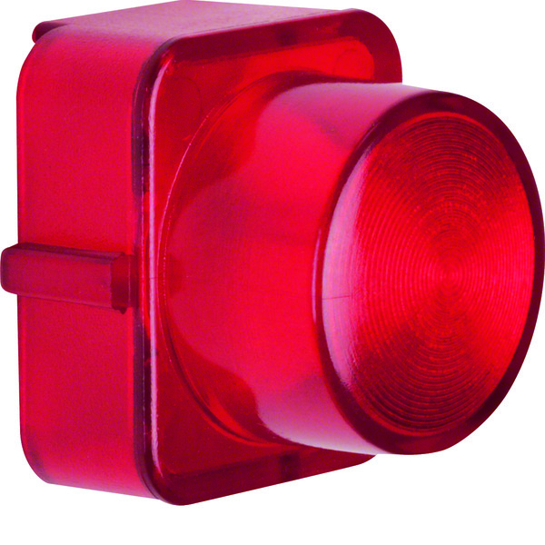 Hager Berker Red Transparent Lens For E10 Push Button Light Signal - 1222