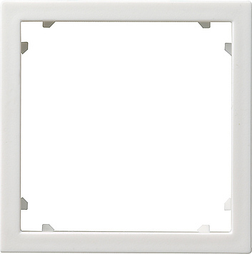 Gira Cadre d'adaptation carré 45x45mm Système 55 blanc pur - 028303