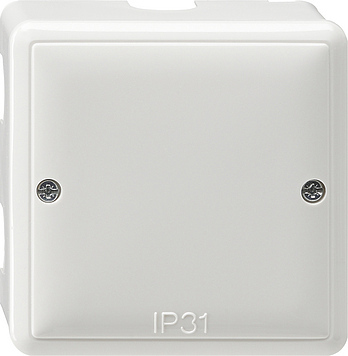 Gira Boîte de dérivation IP31 Système 55 blanc pur - 007003