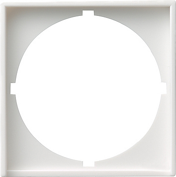 Cadre adaptateur rond Gira 50x50mm Système 55 blanc - 028103