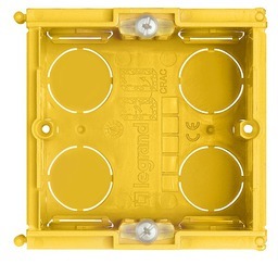 Bticino Boîte carrée encastrée 2 mètres - BT502E