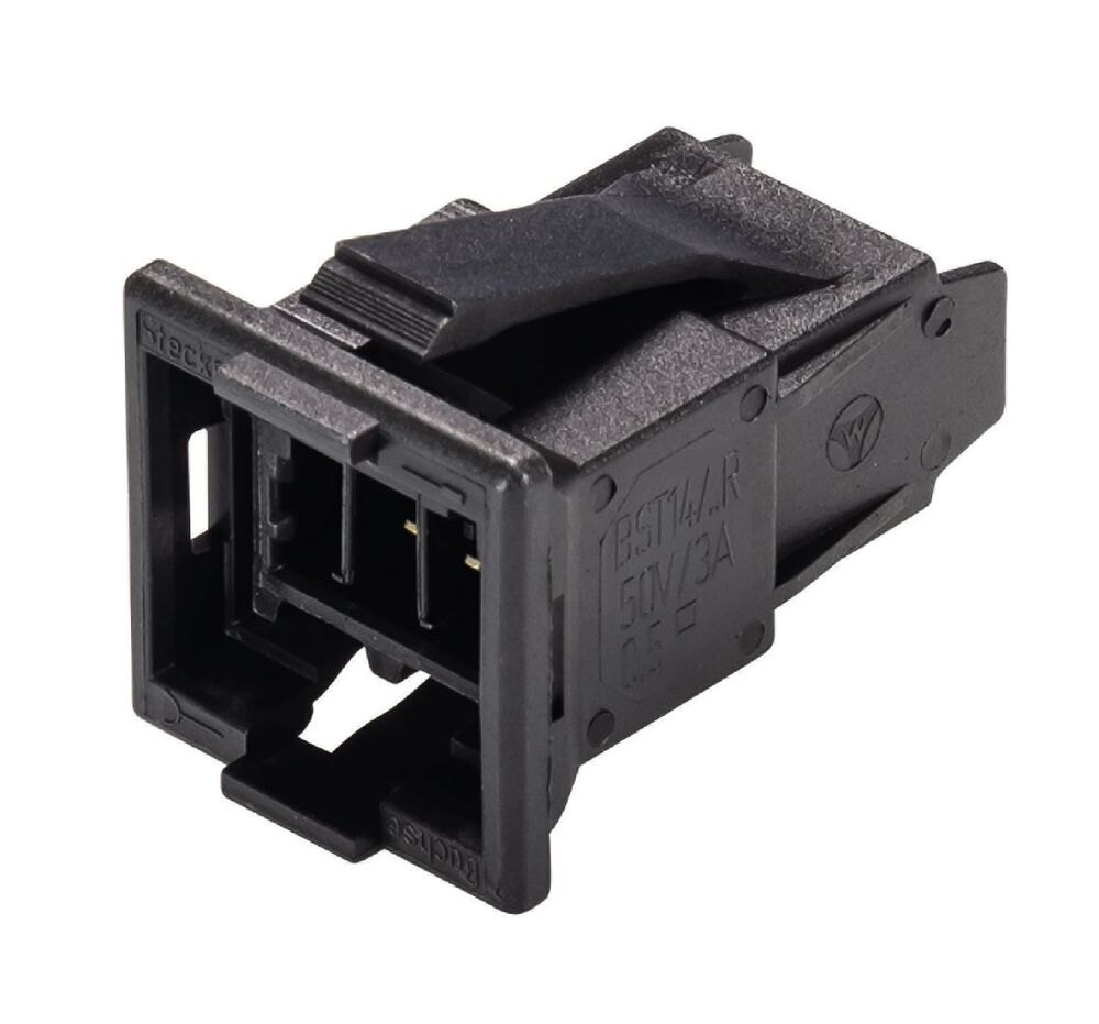 Wieland Gesis NV Snap-In Male Device Connector - 93.432.2353.1