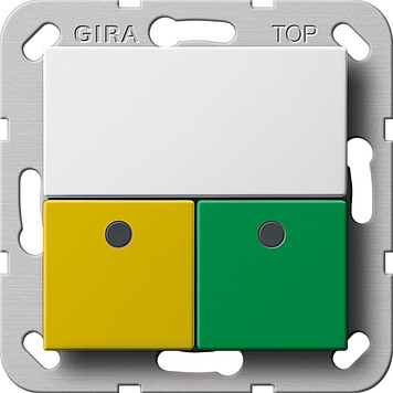 Gira Duty Room Unit Miva Set System 55 Pure White - 291503