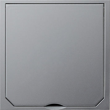 Gira Boîte de sol KD Accessoires en acier inox - 011820