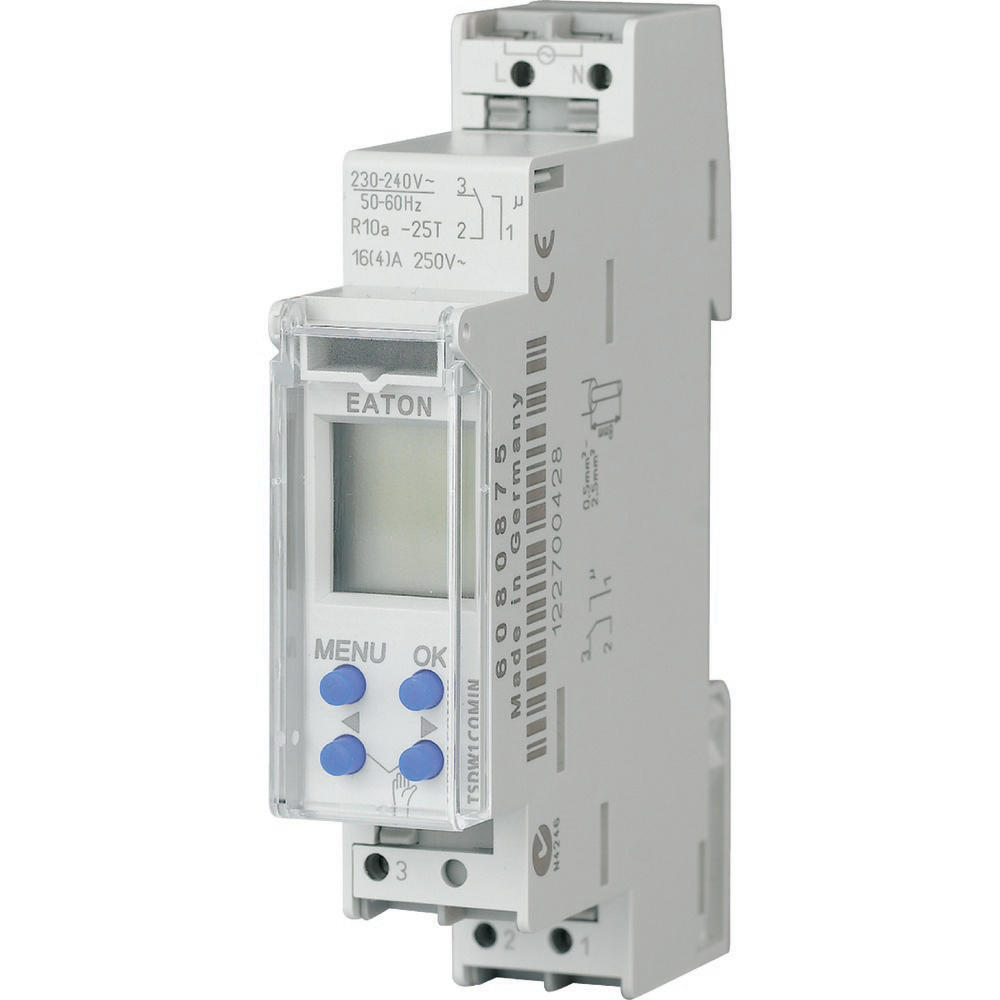 Eaton Digital Time Switch 1 canal 7 jours Series Connection - 167383