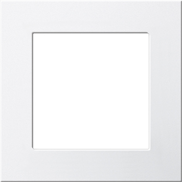 Gira F100 Plaque de montage blanc pur 45x45mm - 2648112