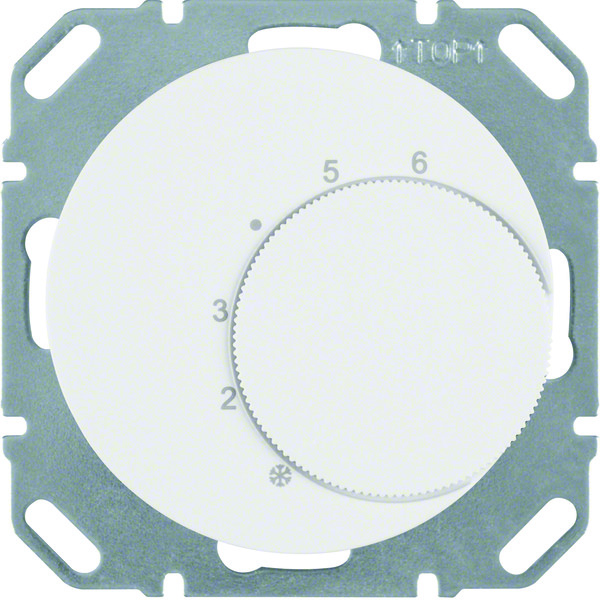 Hager Berker Thermostat With Change Over Contact White R1 R3 - 20262089