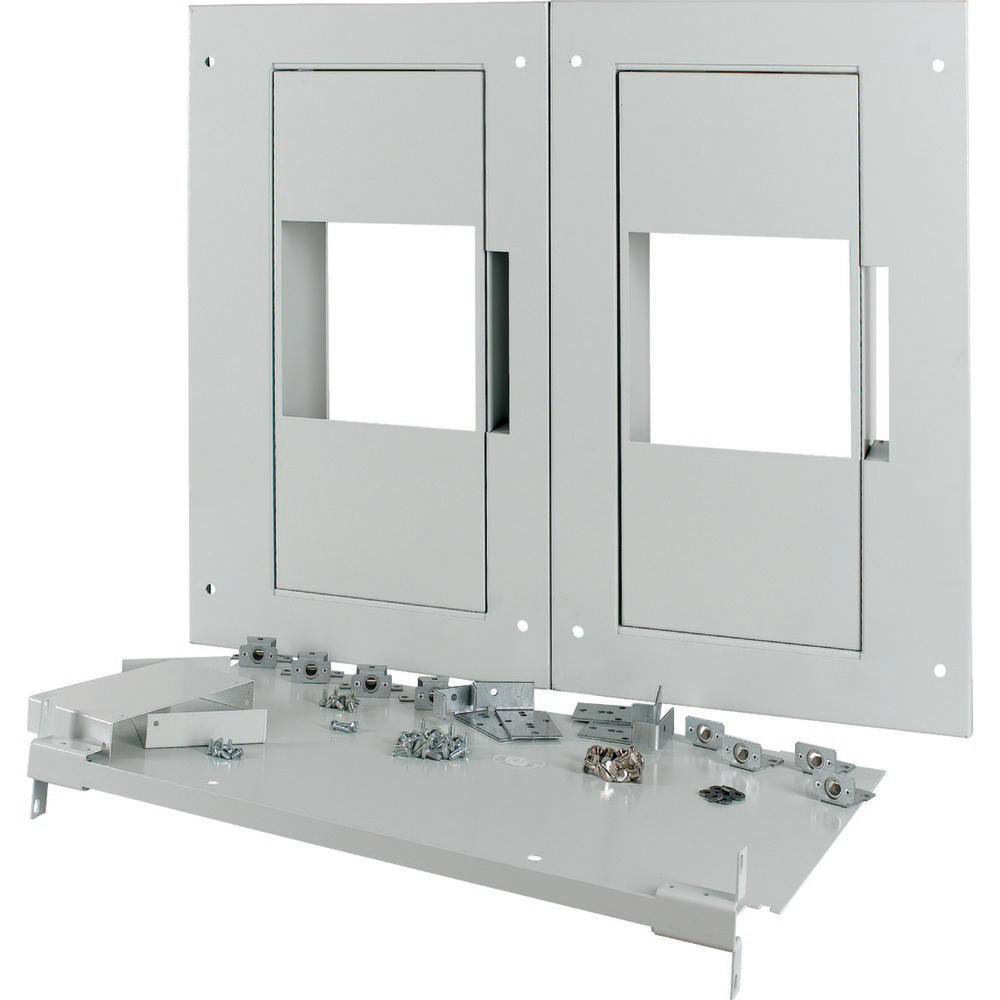 Eaton Front Plate 2xNZM4 3P Withdrawable Remote Operator Grey - 180493