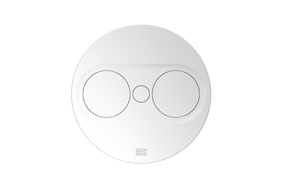 Bach Twist2 2X230V Round White With 2m RA Mounting Plug (Prise européenne) - 946.200