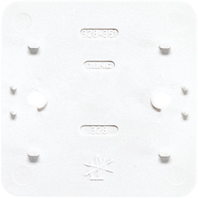 Jung AP600 Mounting Plate Alpine White - 328WW