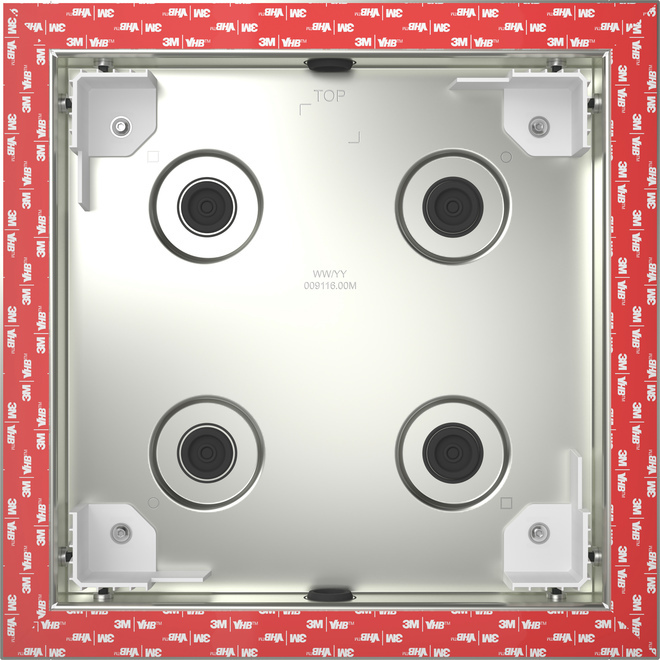 Gira System 106 Flush Install Box 2x 2-way - 552800