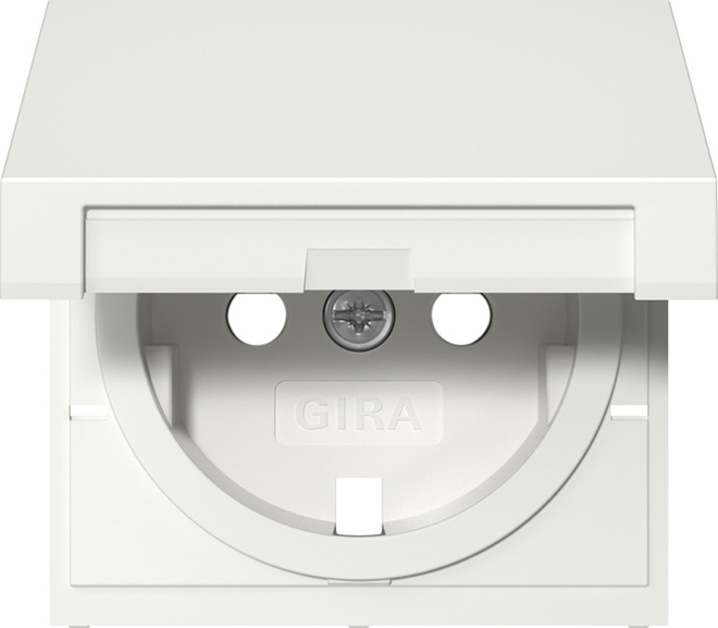 Gira Schuko Contactdoos HC SH Systeem 55 Puur Wit - 494203