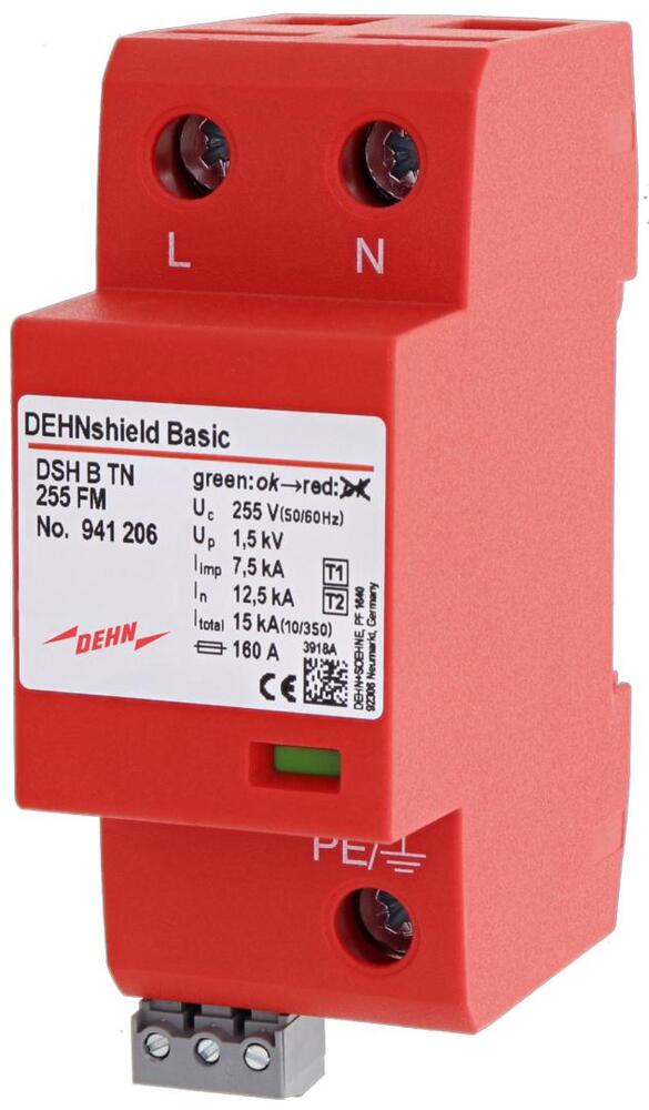 Dehn Application Optimal Combined Arrester Dehnshield B Type 1+2 - 941206