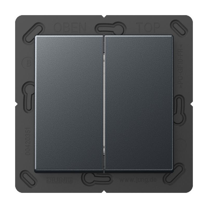 Jung A500 4-Channel Wall Transmitter Ant Matte - FOHA595ANM