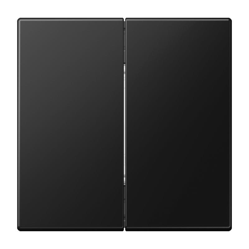 Transmisor de pared Jung Hue LS990 de 4 canales Negro mate - FOHLS995SWM