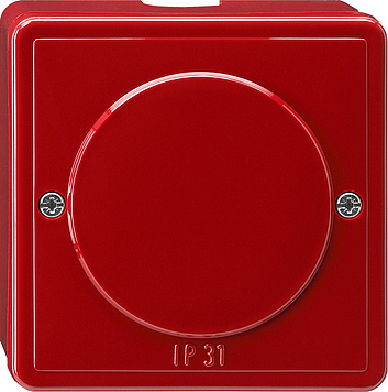 Gira inbouwdoos S-Kleur Rood IP31 - 007043