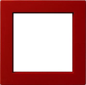 Gira S-Kleur Rood Adapterraam Vierkant 50x50mm - 028243