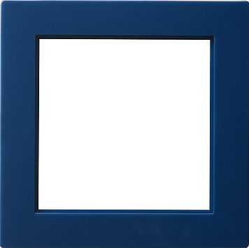 Gira S-Kleur Blauw Vierkant Adapterraam 50x50mm - 028246