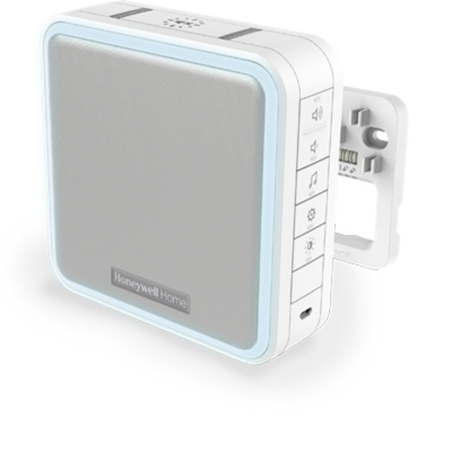 Honeywell Sonnette de porte filaire et sans fil avec prolongateur de portee - DW915S