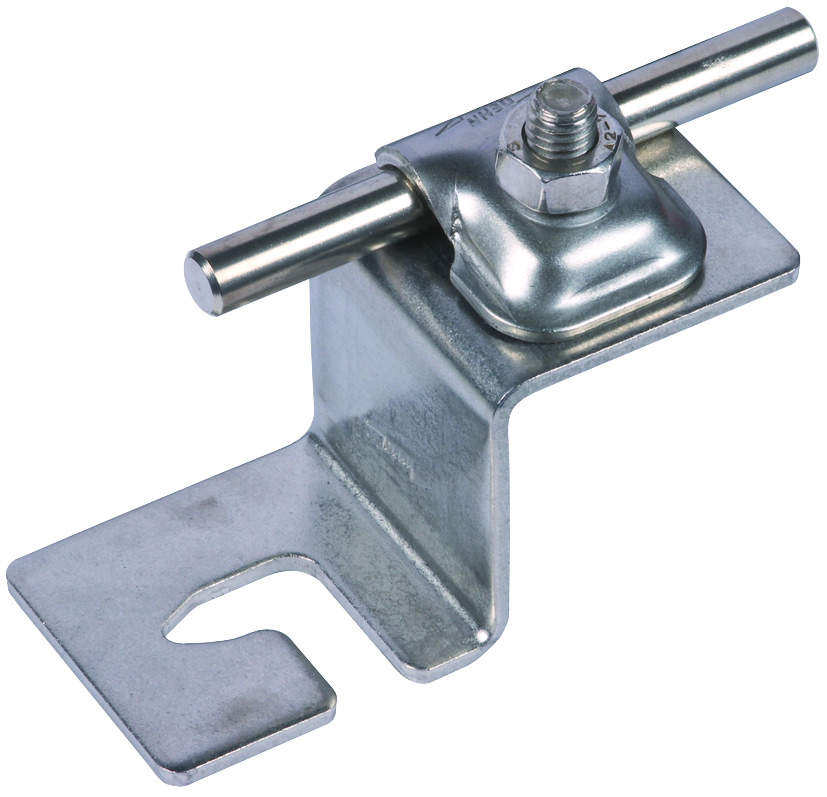 Dehn StSt Roof Conductor Holder For Trapezoid Tin Roofs - 223020