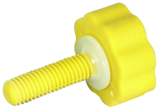 Dehn Plastic Screw With Star Handle And Flat Washer M8 - 766105