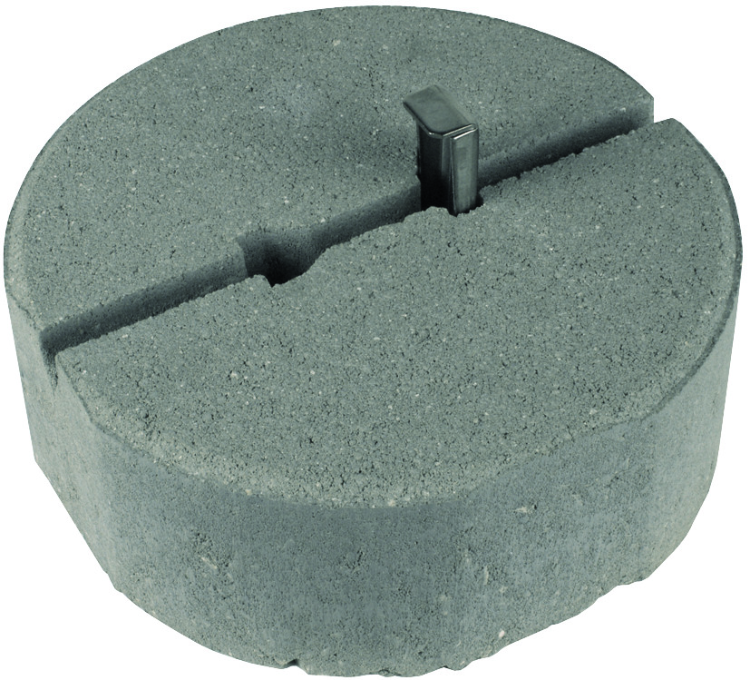 DEHN Betonvoet 8.5KG KT10 16 D240 Set voor wigmontage - 102075