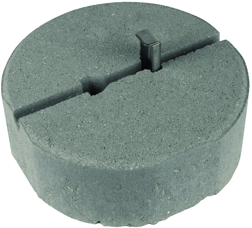 DEHN Concrete Base 8.5KG KT10 16 D240 Set For Wedge Mount - 102075