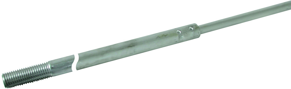 Dehn Air-Termination Rod D 16/10mm L 3500mm AlMgSi With Thread M16 - 103251