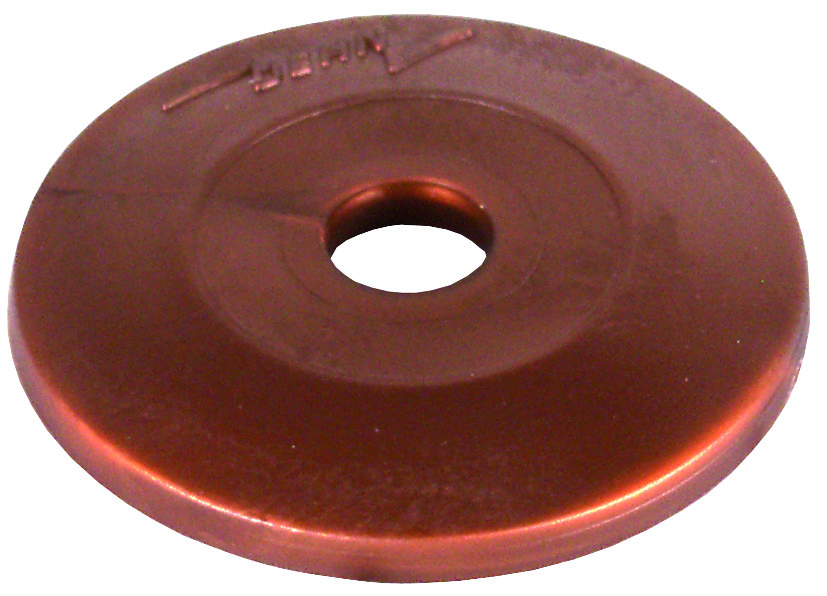 Dehn Cover Disc Plastic Brown For Conductor And Rod Holders - 276007