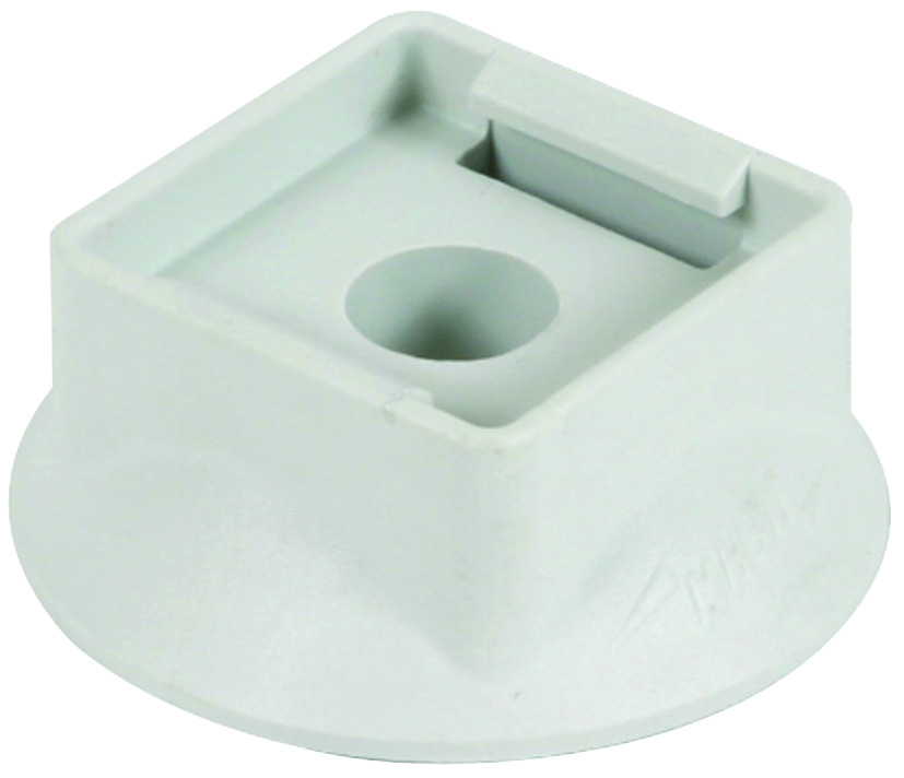 Base en plastique Dehn pour support de conducteur et de canne à pêche Gris - 276016