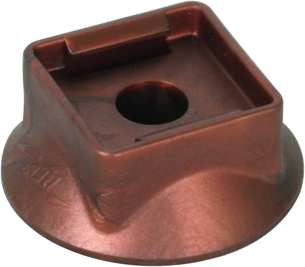 Dehn Brown Plastic Base Holder For Conductor And Rod - 276017