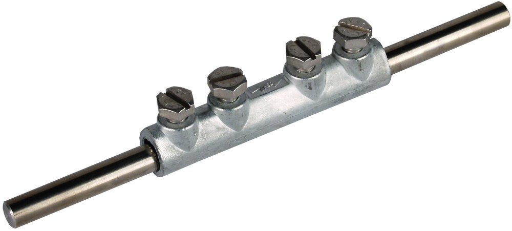 Dehn ZDC aansluitbus voor Rd 8mm met 4 schroeven M6x10mm - 385203