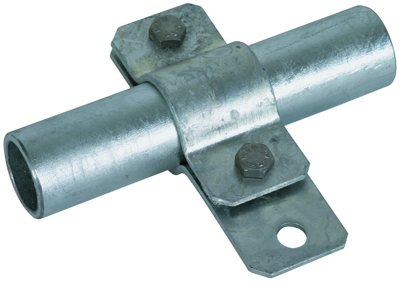 Dehn-Erdungsrohrschelle D17mm mit Bohrung D11mm St Tzn - 410038
