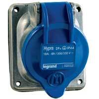 Hypra Invoerbox 230V 32A 2P IP44 Metaal - 052732