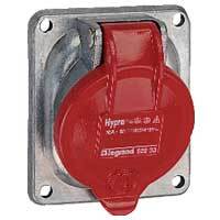 Legrand Hypra Einbausteckdose 400V 32A 5P IP44 Metall - 052934