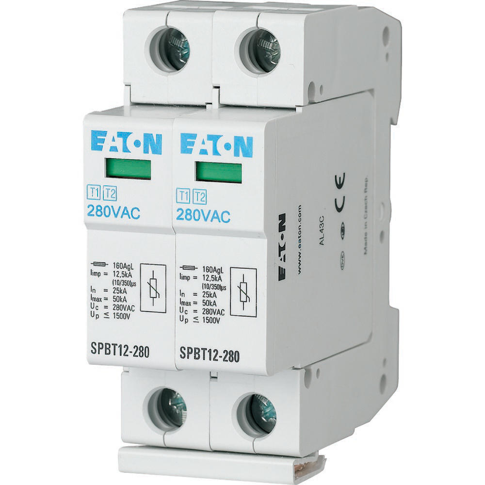 Eaton Blitzstrom- und Überspannungsableiterset TN-S 2P - 158309