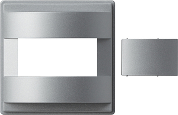 Gira TX-44 Standard Auto Control Switch Cover Aluminum - 147065