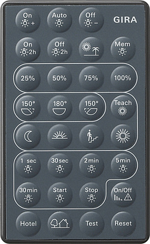 Gira Automatik-Fernbedienung Autoschalter 2 Zubehör - 230900