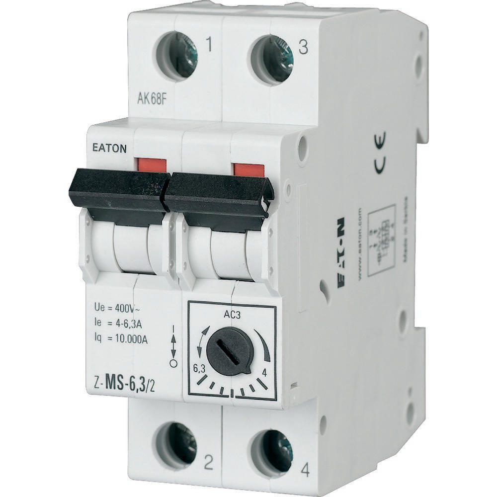 Eaton Motor Protective Circuit Breakers 10-16A 2P Z-MS-16/2 - 248399