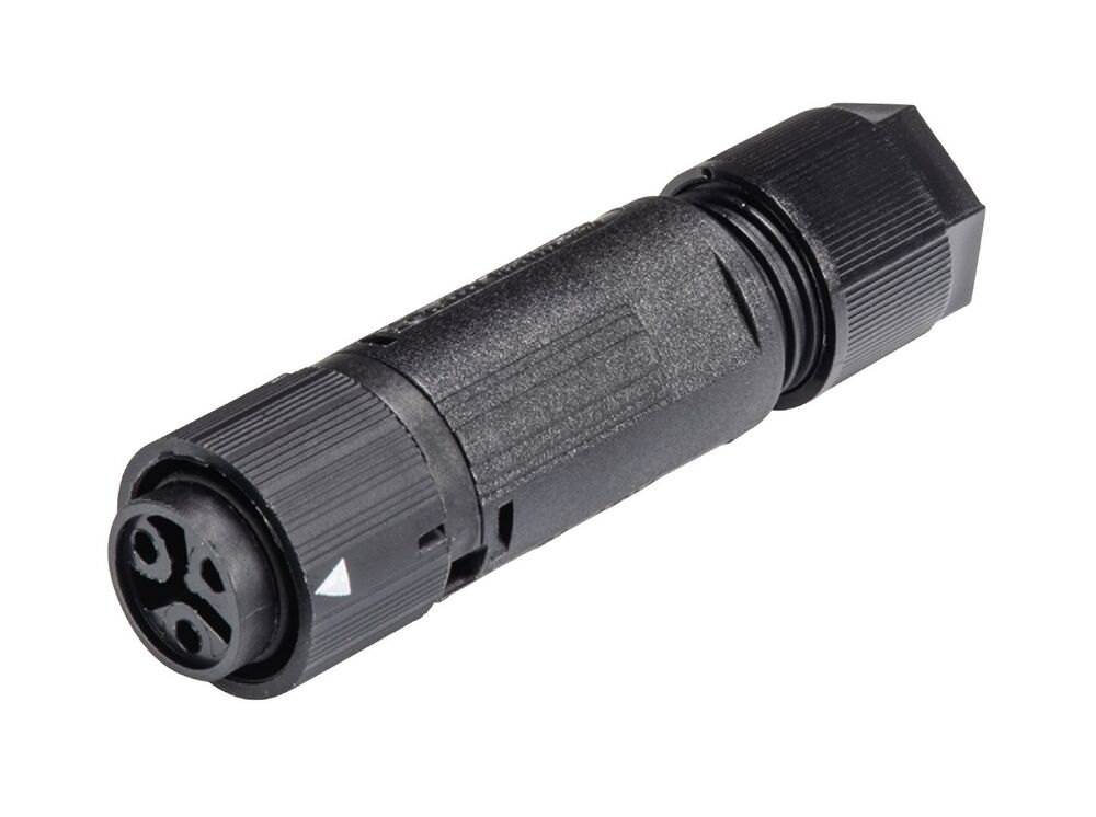 Wieland RST Mini Connector - Straight - 3P Female - Screw Connection - 46.031.4553.1