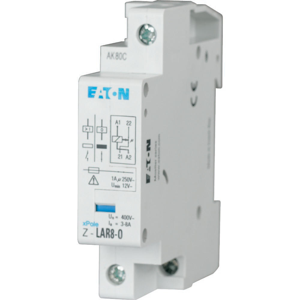 Eaton Release Relay 250VAC 1NC 3-8A 1HP Z-LAR8-O - 248256