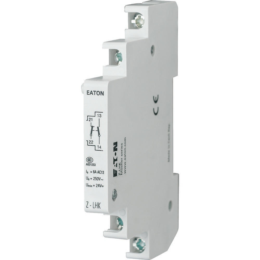 Eaton Contact auxiliaire pour PLHT/AZ 1N/O+1N/C 0.5HP - 248440