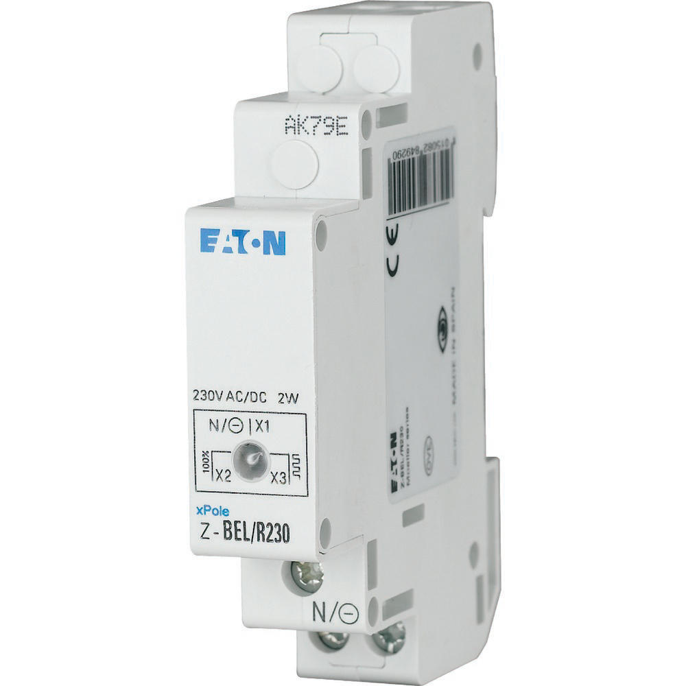 Eaton Lámpara de señalización LED simple 110-240V AC/DC Verde - 284930