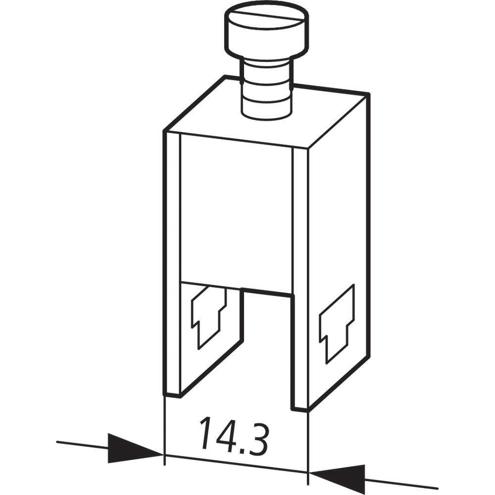 Eaton AK35 Hoofdstroomklem Max 35mm2 - 079614 [250 stuks]