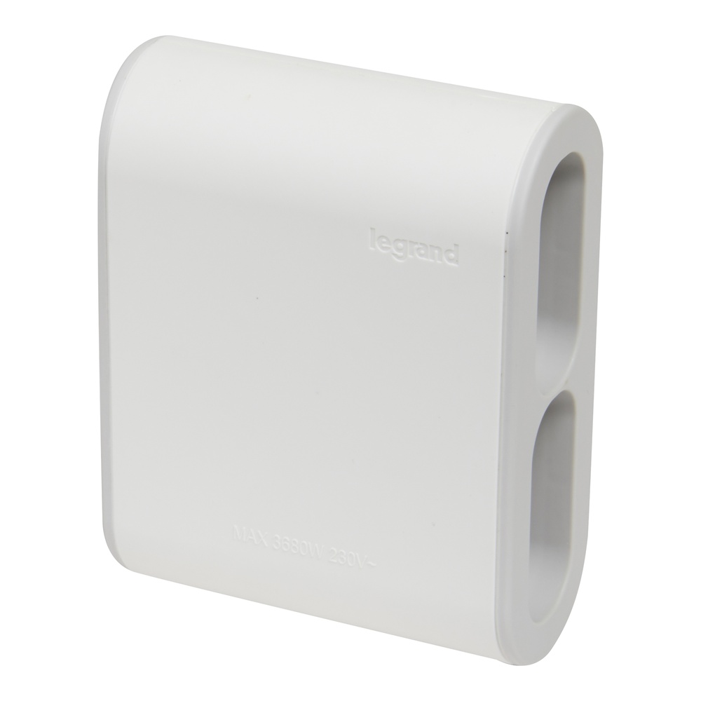 Legrand Domino Outlet With Side Connection 4x2P 2.5A White-Grey - 694590 [16 pieces]