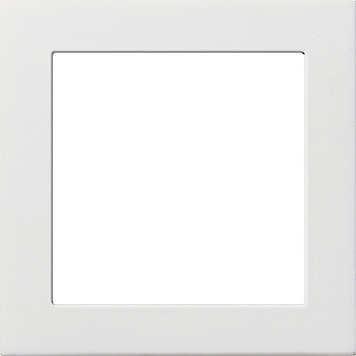 Gira F100 Cadre d'adaptation carré 50x50mm blanc pur - 0282112